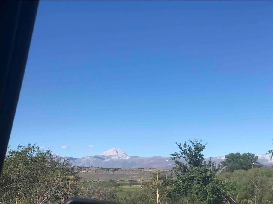 Appartamento Incantevole Con Camino Rocca di Mezzo Esterno foto